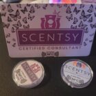 custom printed plastic NFC business cards for scentsy reps.